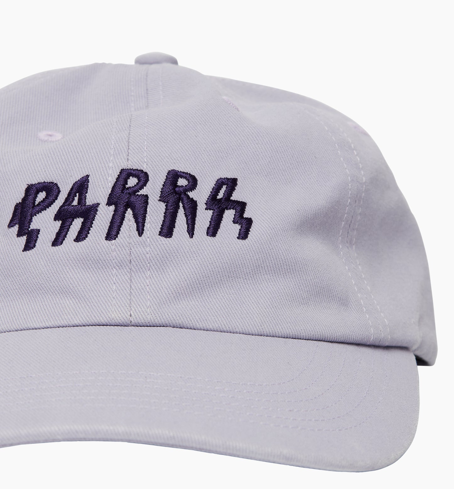 By Parra Shocker Logo 6 Panel Hat Lilac