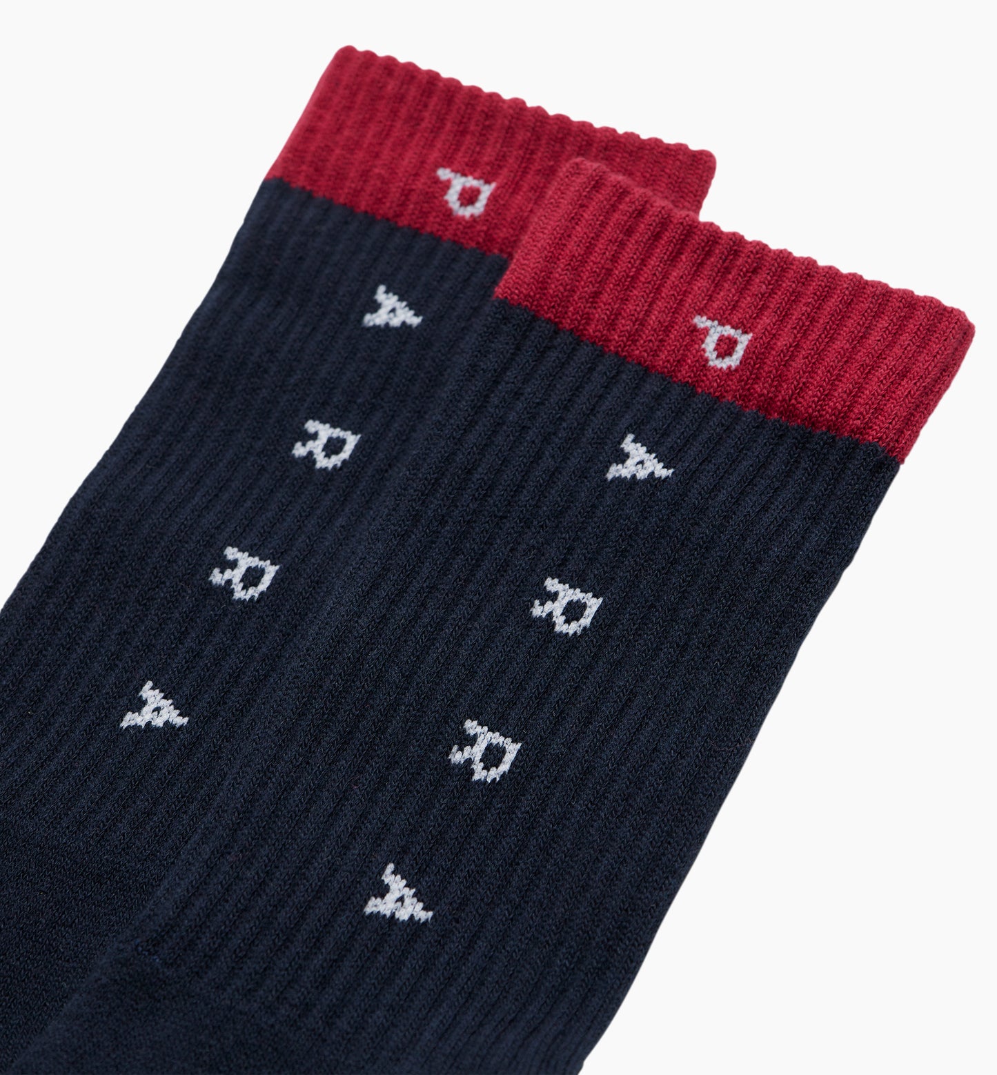 By Parra Horizontal Clean Logo Crew Socks