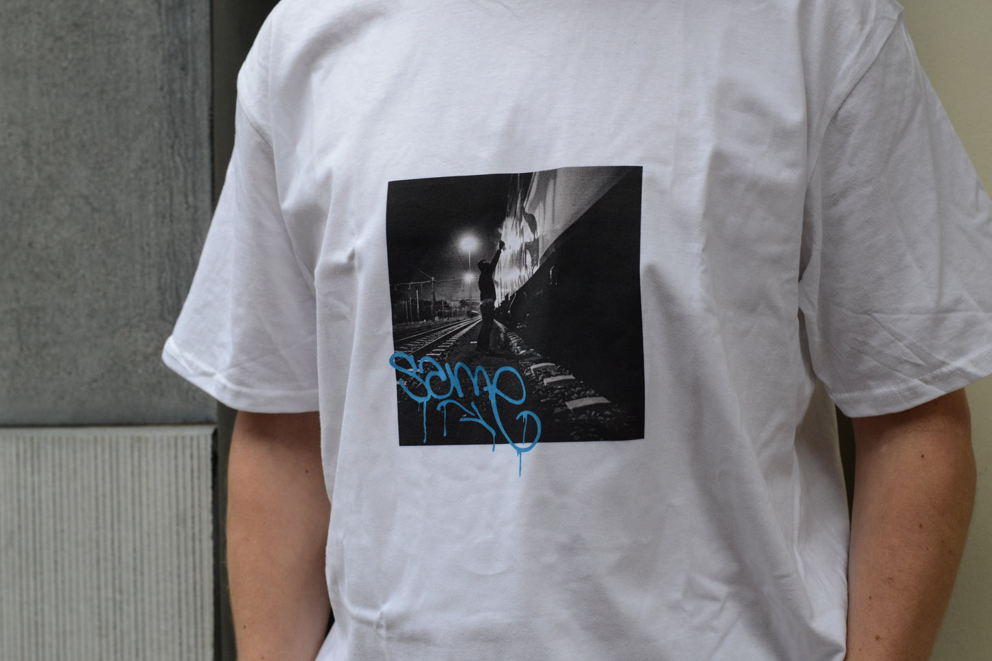 Sparky X Same Photo T-Shirt 2 White