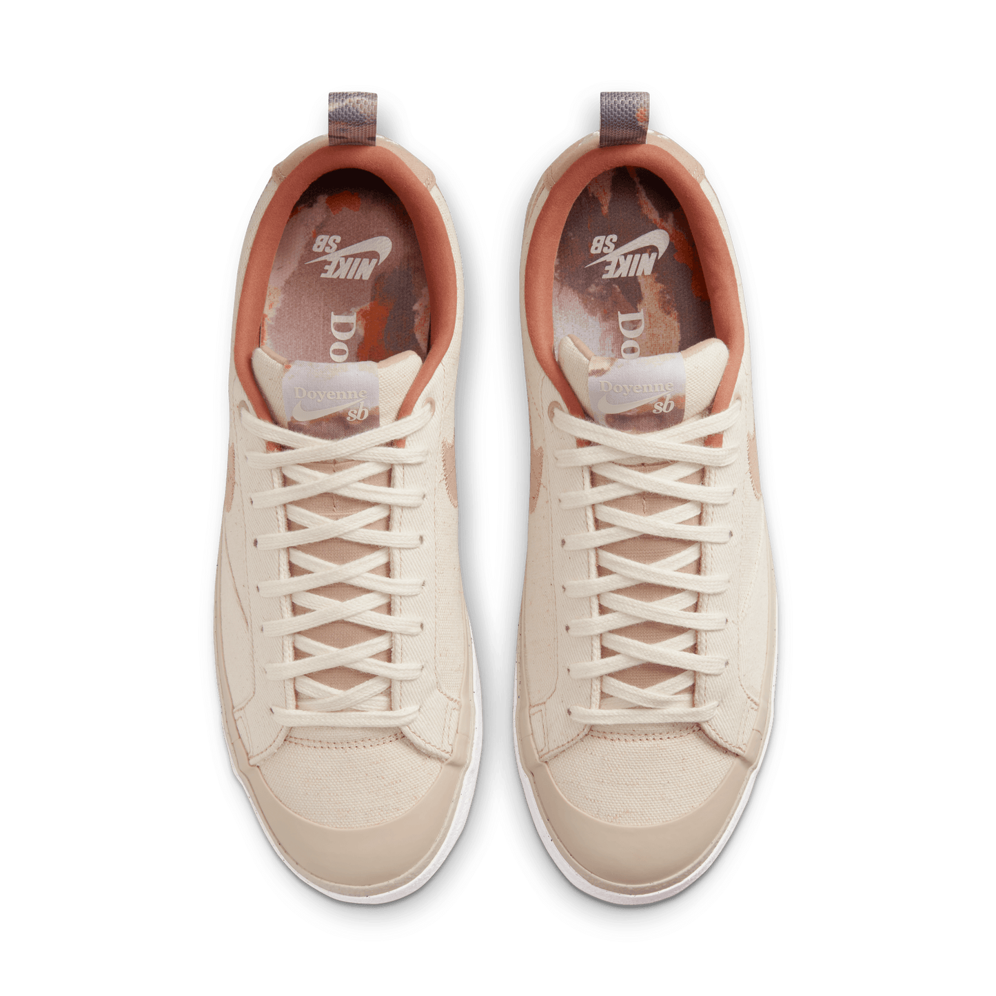 Nike SB Blazer Low x Doyenne Coconut Milk/Rattan/Limestone/Rattan