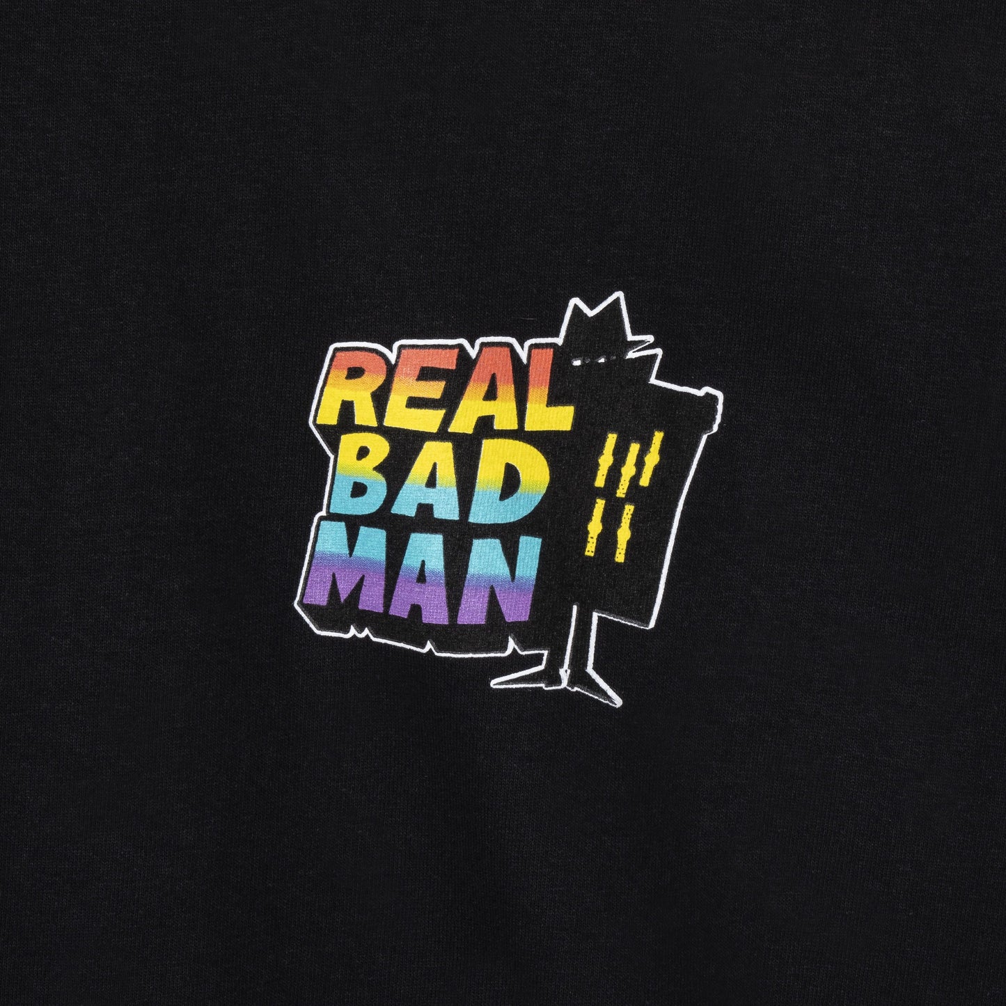 Real Bad Man Crimewave Mfg T-Shirt Black