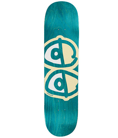 Krooked Team Eyes Assorted Skateboard Deck Grey 8.75