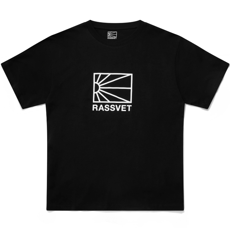 Rassvet Big Logo T-Shirt Black