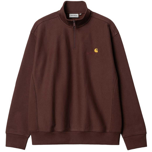 Carhartt WIP American Script  Zip Sweater Ale