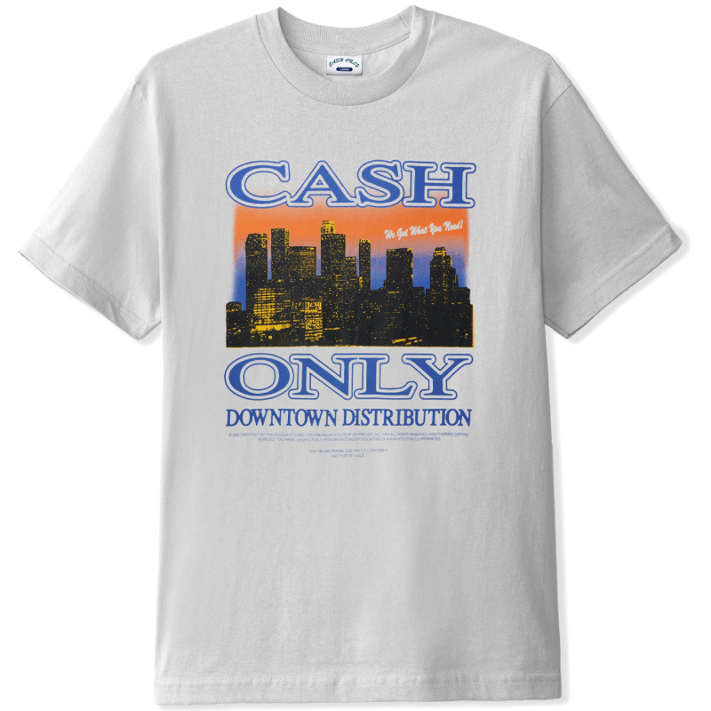 Cash Only City T-Shirt Cement