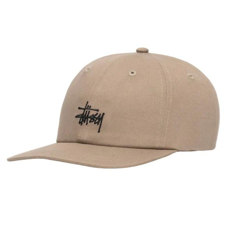 Stüssy Basic Stock Low Pro Cap Dark Khaki