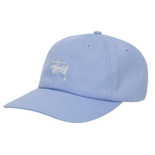 Stüssy Basic Stock Low Pro Cap Baby Blue