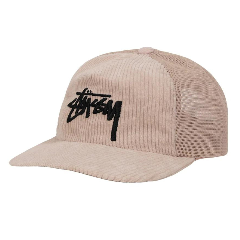 Stüssy Corduroy Trucker Cap Cream