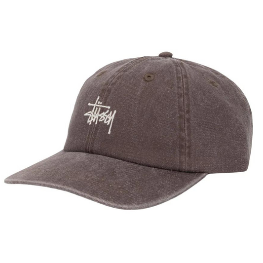 Stüssy Washed Stock Low Pro Cap Mud