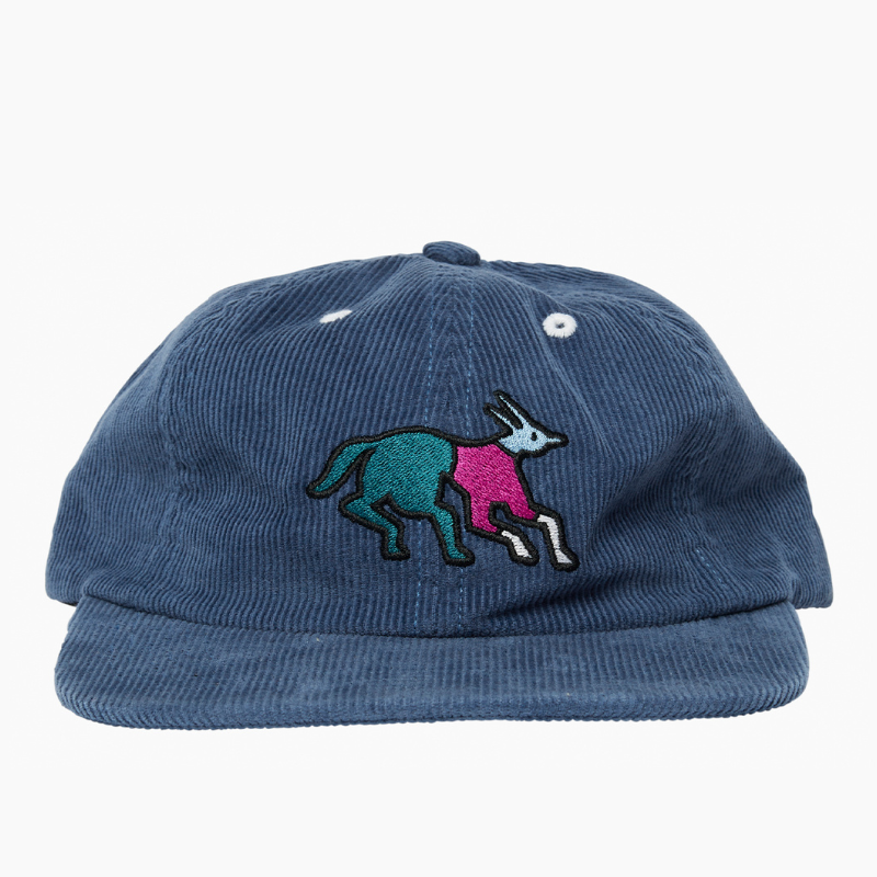 By Parra Anxious Dog 6 Panel Hat Blue