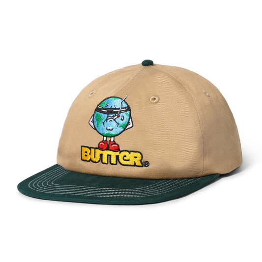 Butter Goods Blindfold 6 Panel Cap Khaki/Forest