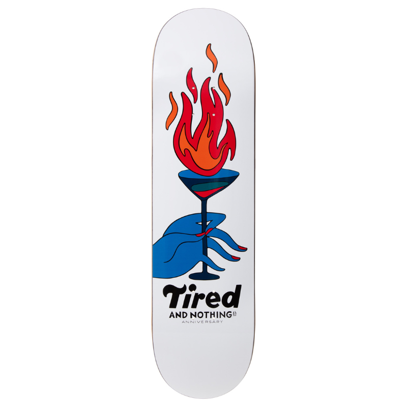 Tired Nothingth Skateboard Deck 8.25