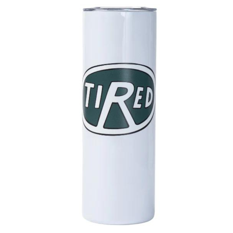 Tired Rover 20 OZ Tumbler Clear