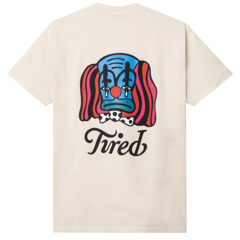 Tired Clown T-Shirt Beige