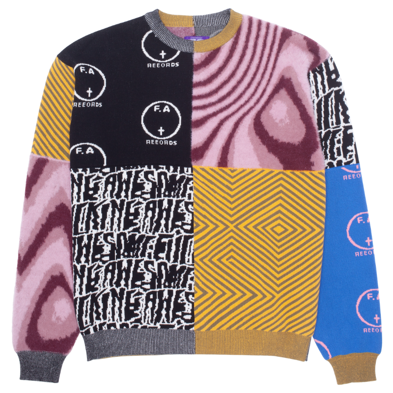 Fucking Awesome Cult Of Personality Crewneck Sweater AOP