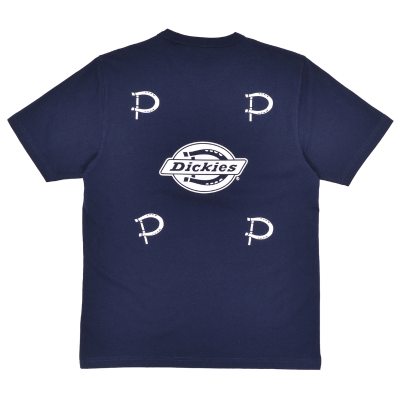 POP X Dickies T-Shirt Navy Blue