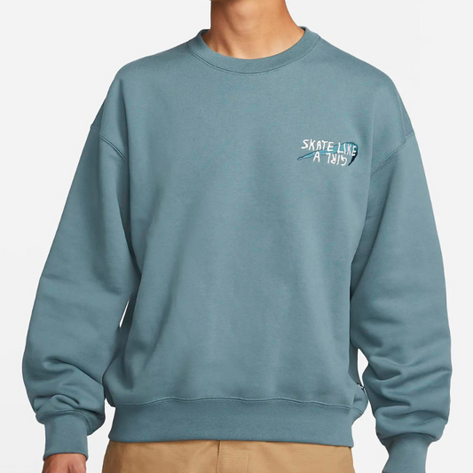 Nike SB Skate Likeagirl Shirt Mineral Slate