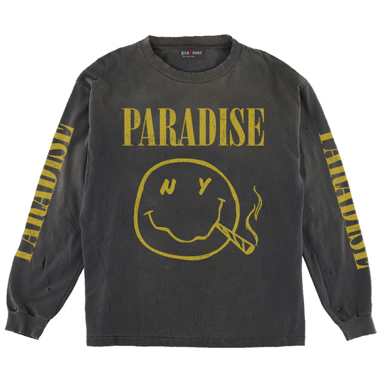 Paradise Nirvana In Paradise Longsleeve T-shirt Black