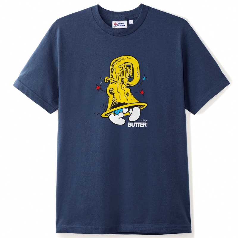 Butter Goods x The Smurfs™ Harmony T-shirt Denim