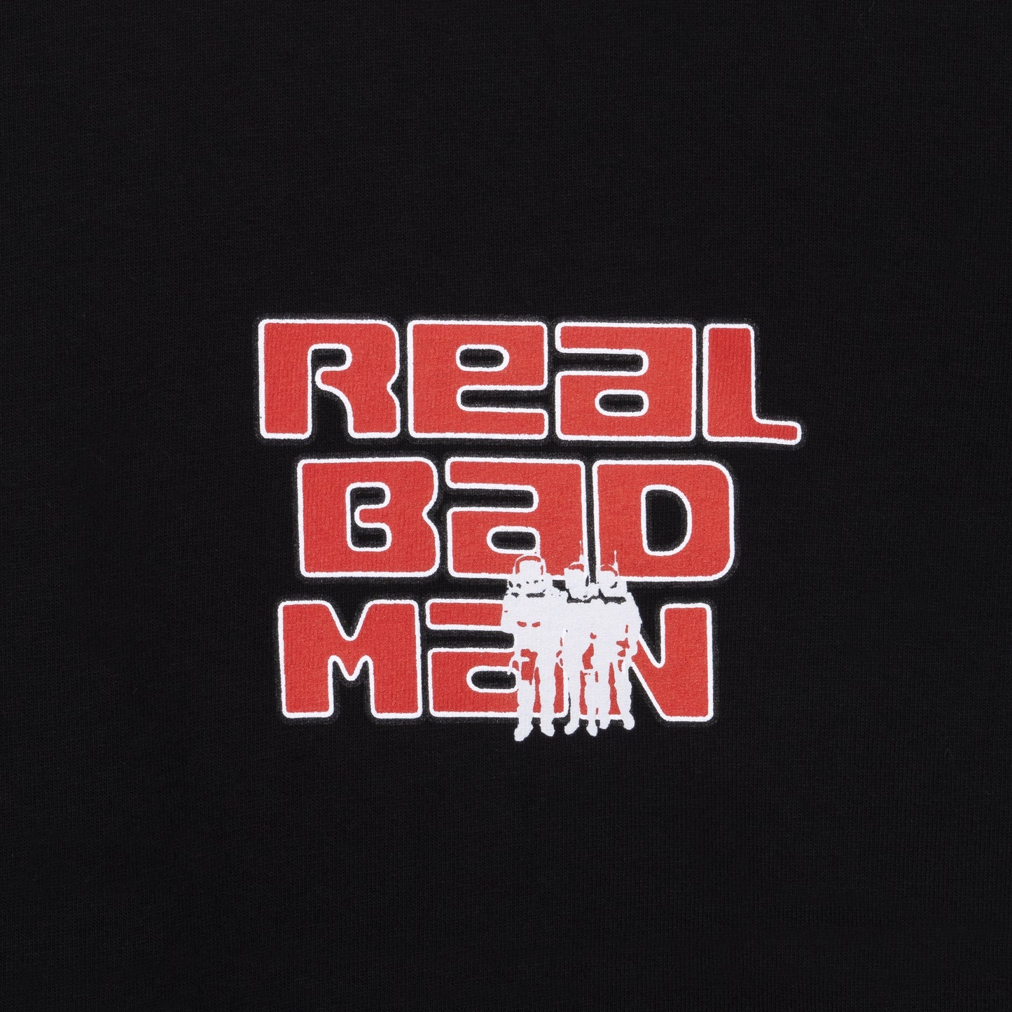 Real Bad Man Warning T-Shirt Black