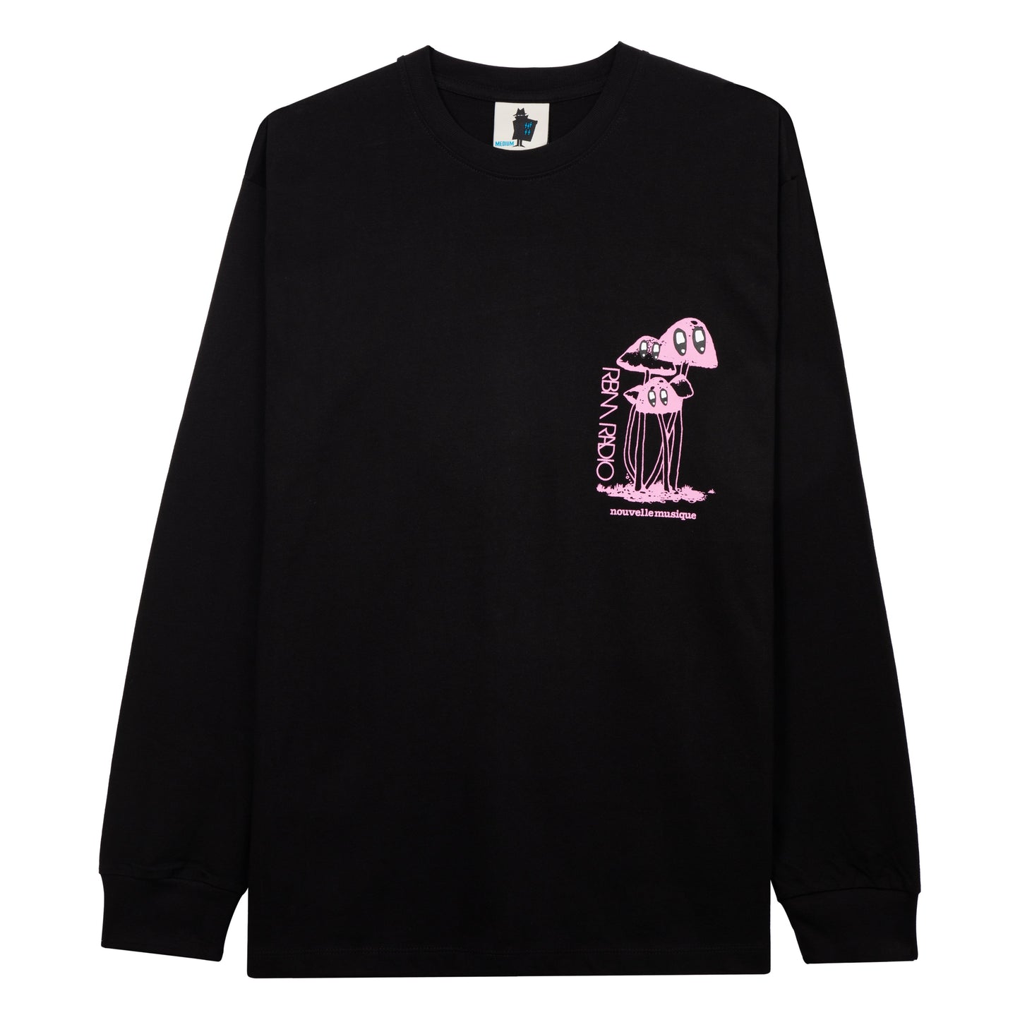 Real Bad Man Nouvelle Musique Longsleeve T-Shirt Black