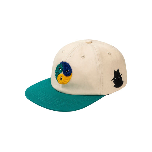 Real Bad Man 3 Way 6 Panel Cap Natural/Green