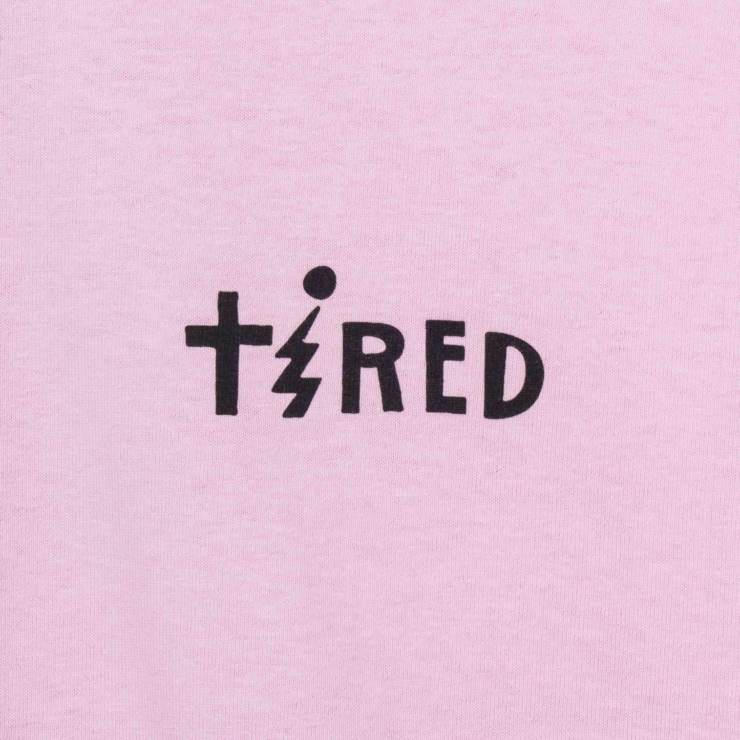 Tired Jolt T-Shirt Lt Pink
