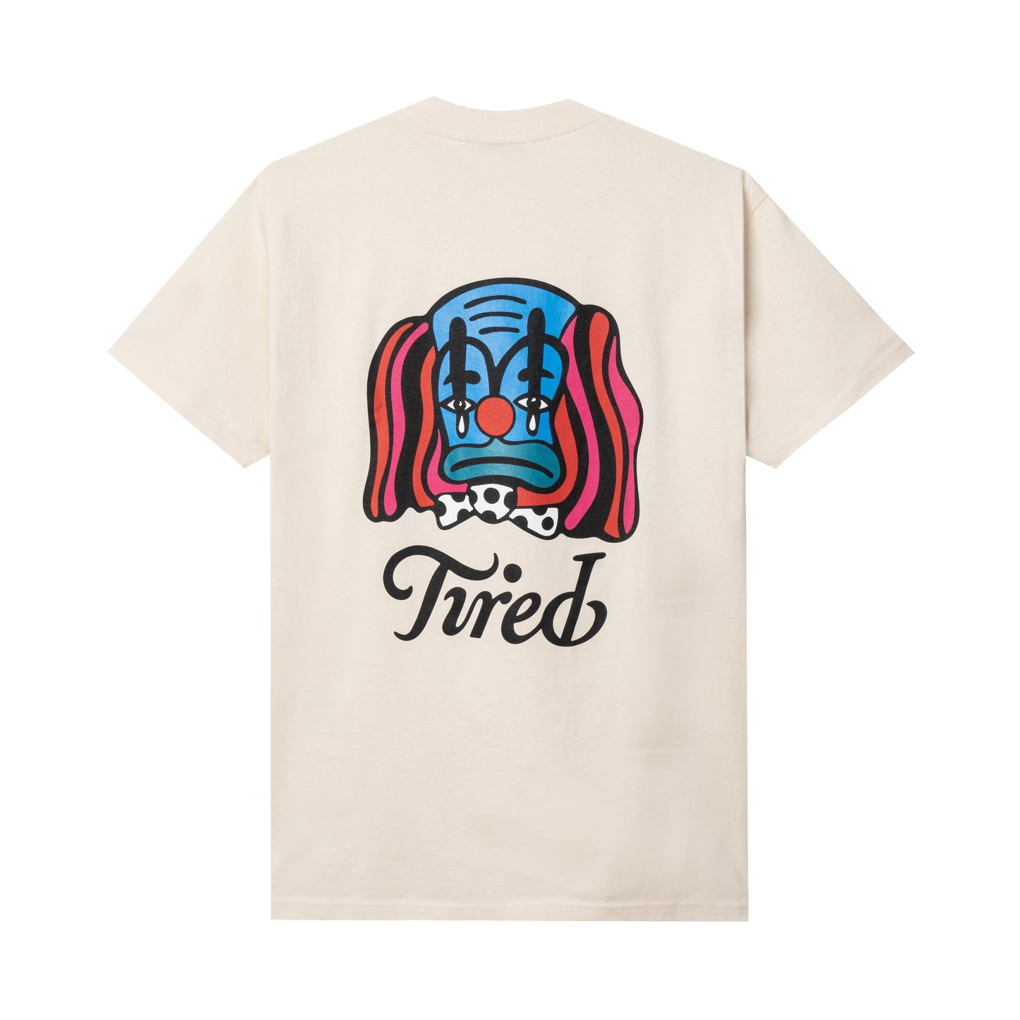 Tired Clown T-Shirt Beige