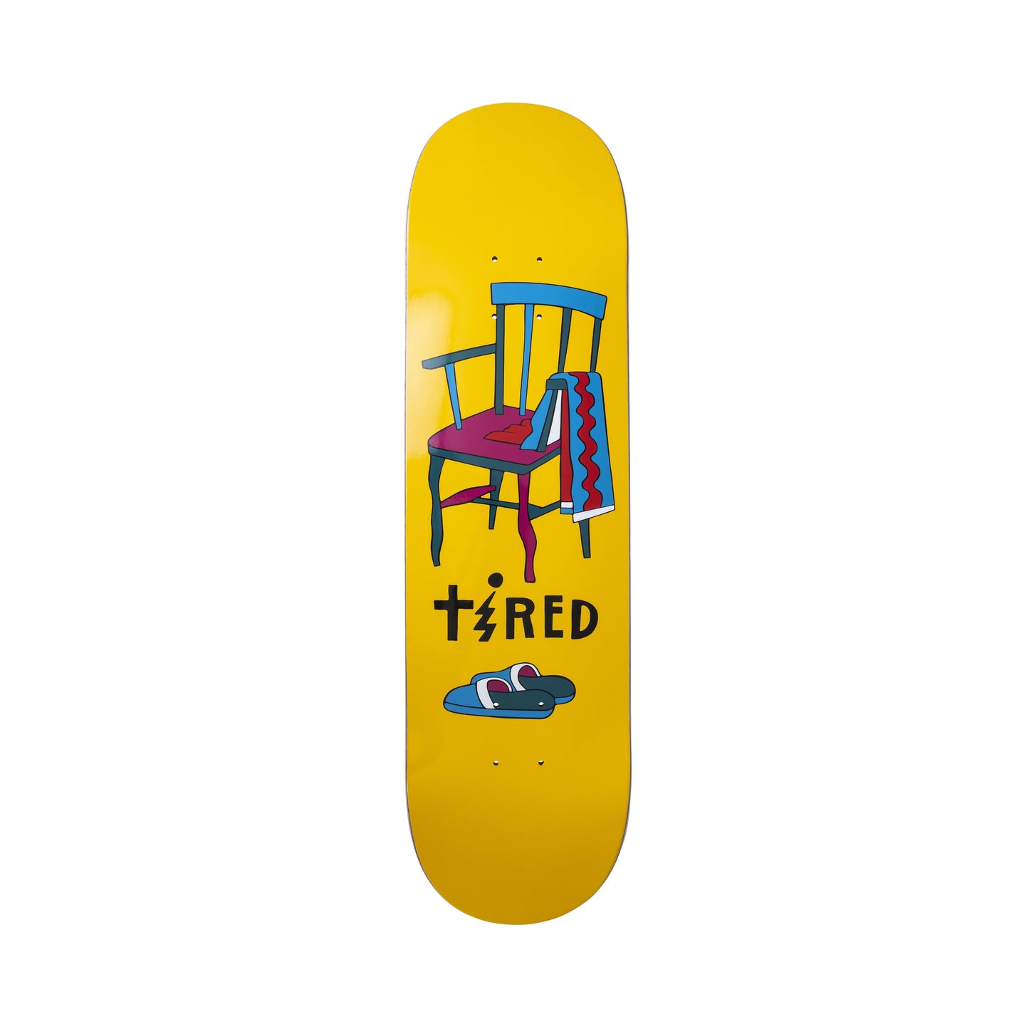Tired Jolt Skateboard Deck 8.25