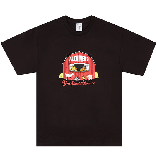 Alltimers Barn It T-Shirt T-Shirt Black