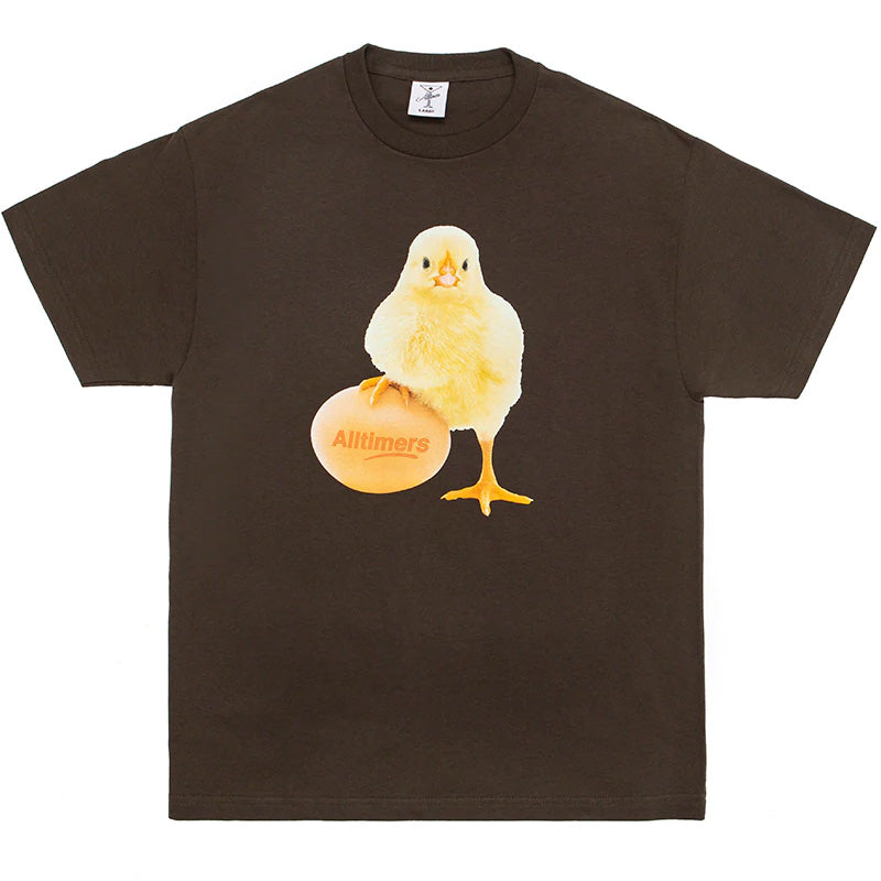Alltimers Cool Chick T-Shirt Brown