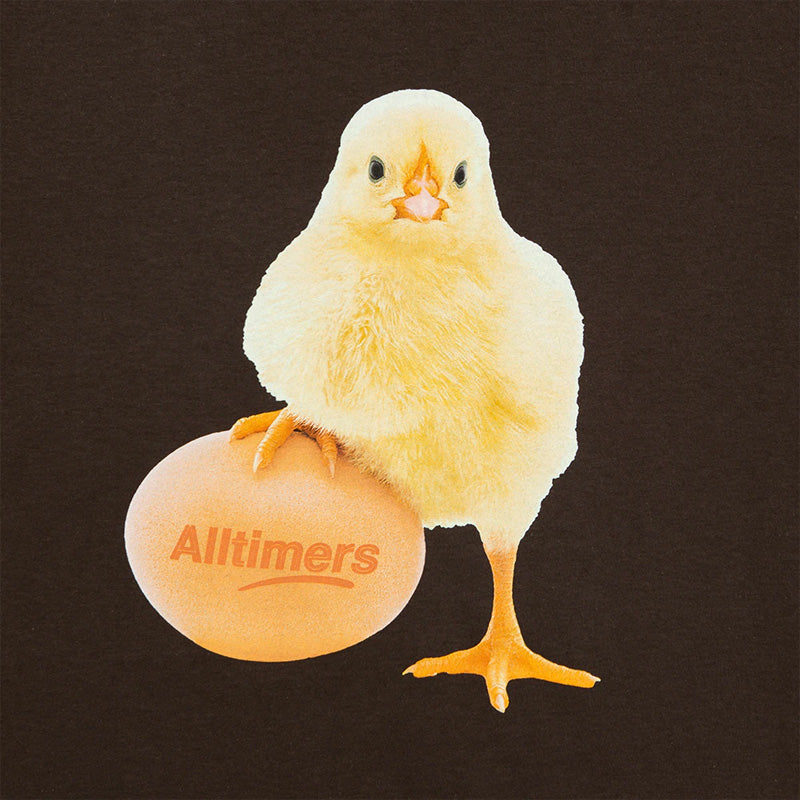 Alltimers Cool Chick T-Shirt Brown