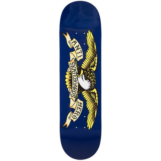 Anti Hero Classic Eagle Navy Skateboard Deck Navy 8.5