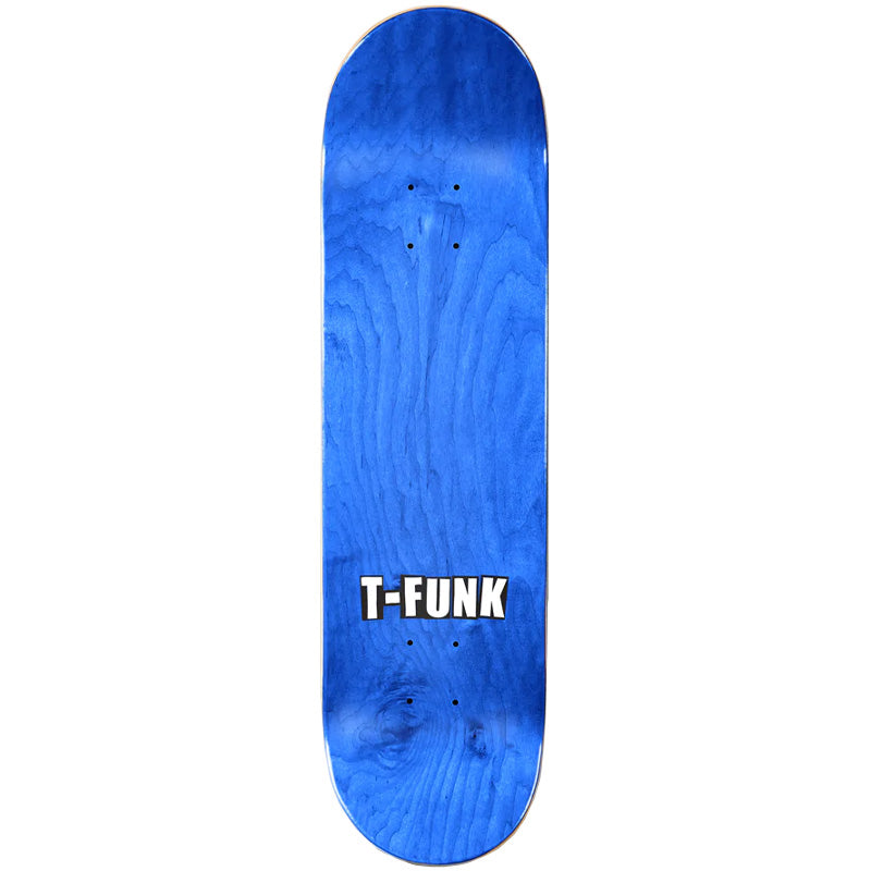 Baker x Thrasher T-funk Skateboard Deck Navy 8.5