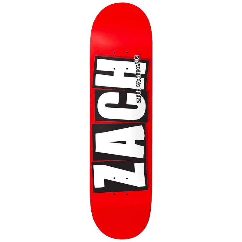 Baker Zach Allen Logo Skateboard Deck 8.0