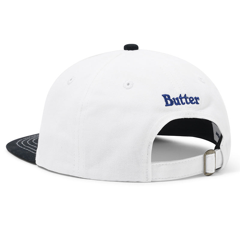 Butter Goods Apple 6 Panel Cap White/Black