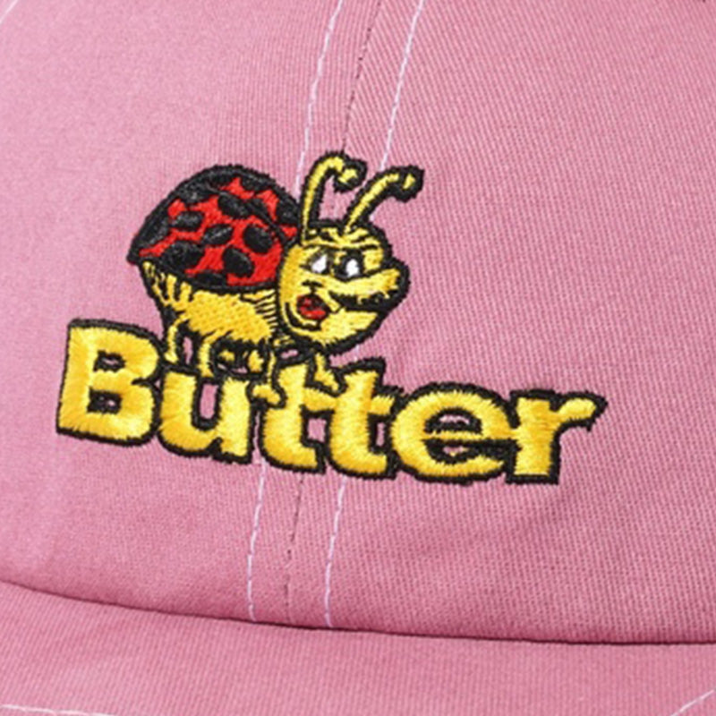 Butter Goods Bug 6 Panel Cap Berry