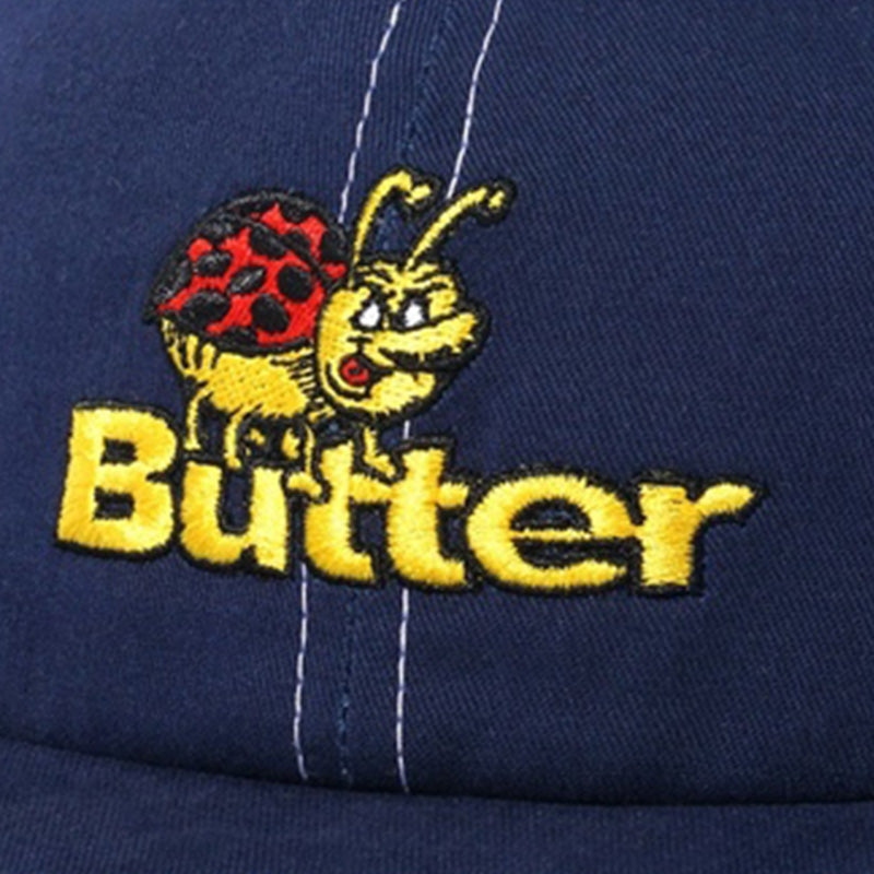 Butter Goods Bug 6 Panel Cap Navy