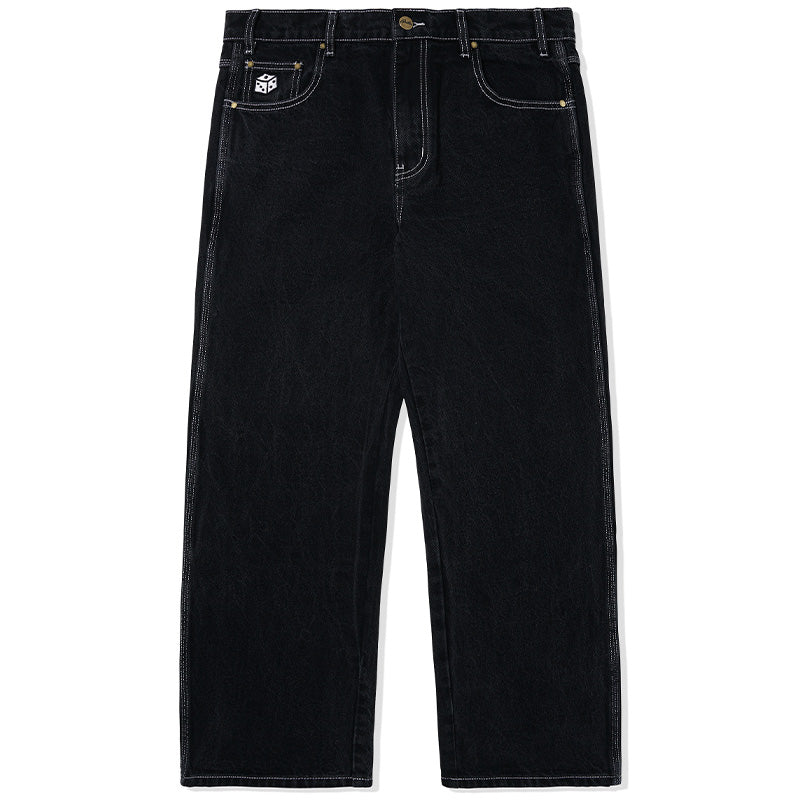 Butter Goods Dice Denim Pants (Relaxed) Washed Black