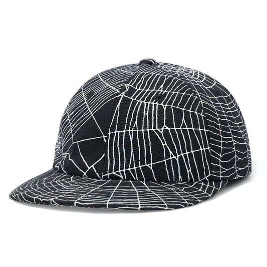 Buttergoods Web 6 Panel Cap Black