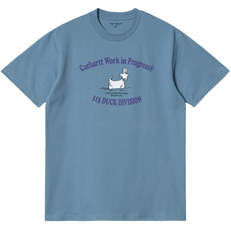 Carhartt WIP 313 Duckdivision T-Shirt Icy Water