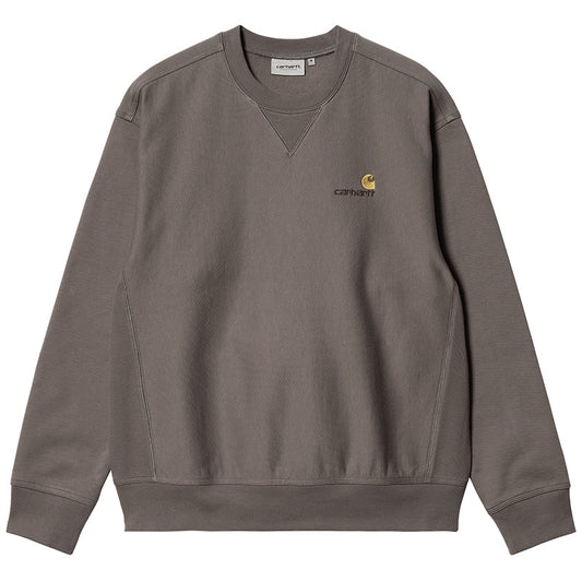 Carhartt WIP American Script Crewneck Sweater Teide