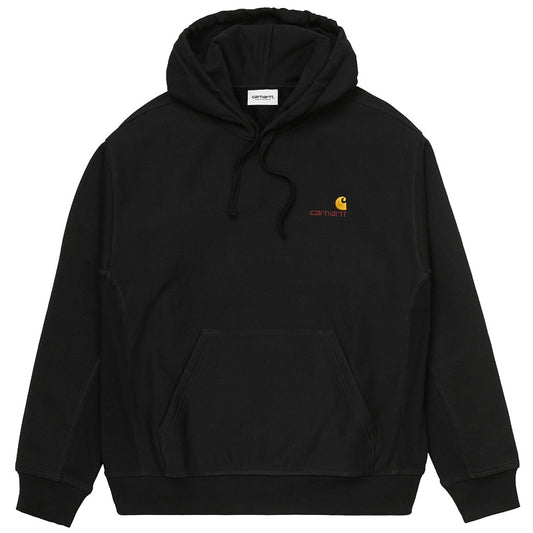 Carhartt WIP American Script Hooded Sweater Black