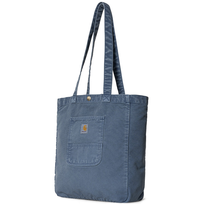 Carhartt WIP Bayfield Tote Bag Storm Blue Faded