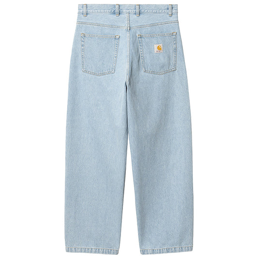 Carhartt WIP Brandon Pant Blue Heavy Stone Bleached