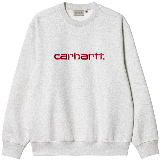 Carhartt WIP Carhartt Crewneck Sweater Ash Heather/Rocket