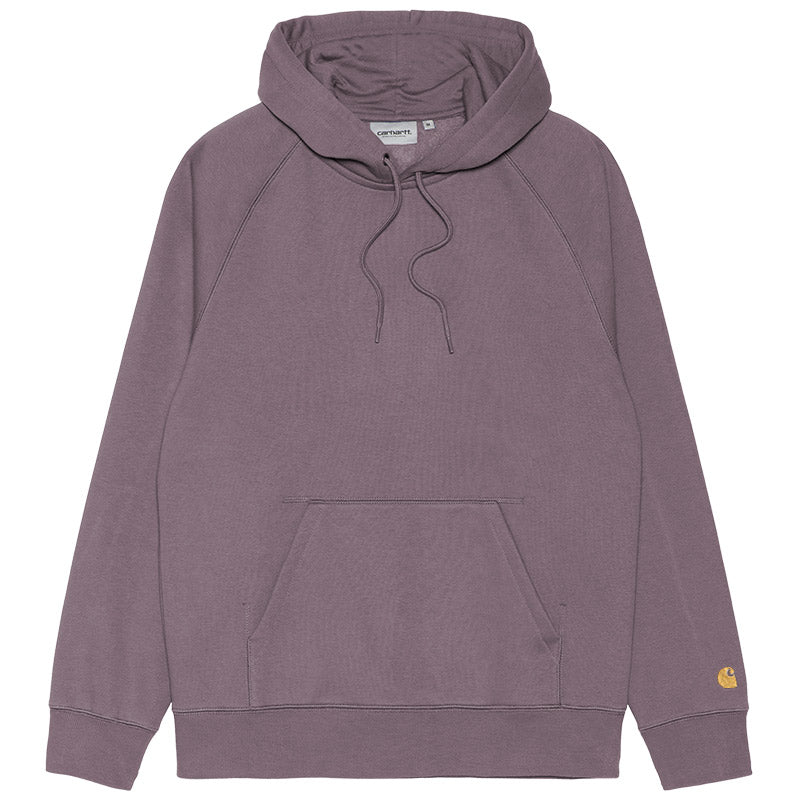 Carhartt WIP Chase Hoodie Misty Thistle/Gold