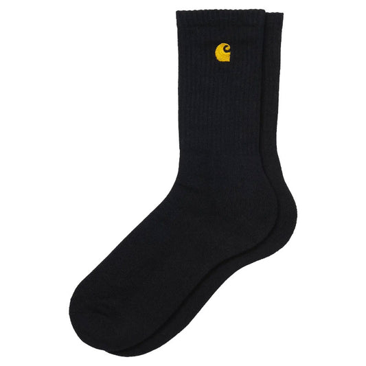 Carhartt WIP Chase Socks Black/Gold