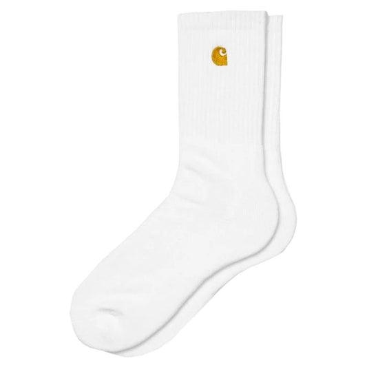 Carhartt WIP Chase Socks White/Gold