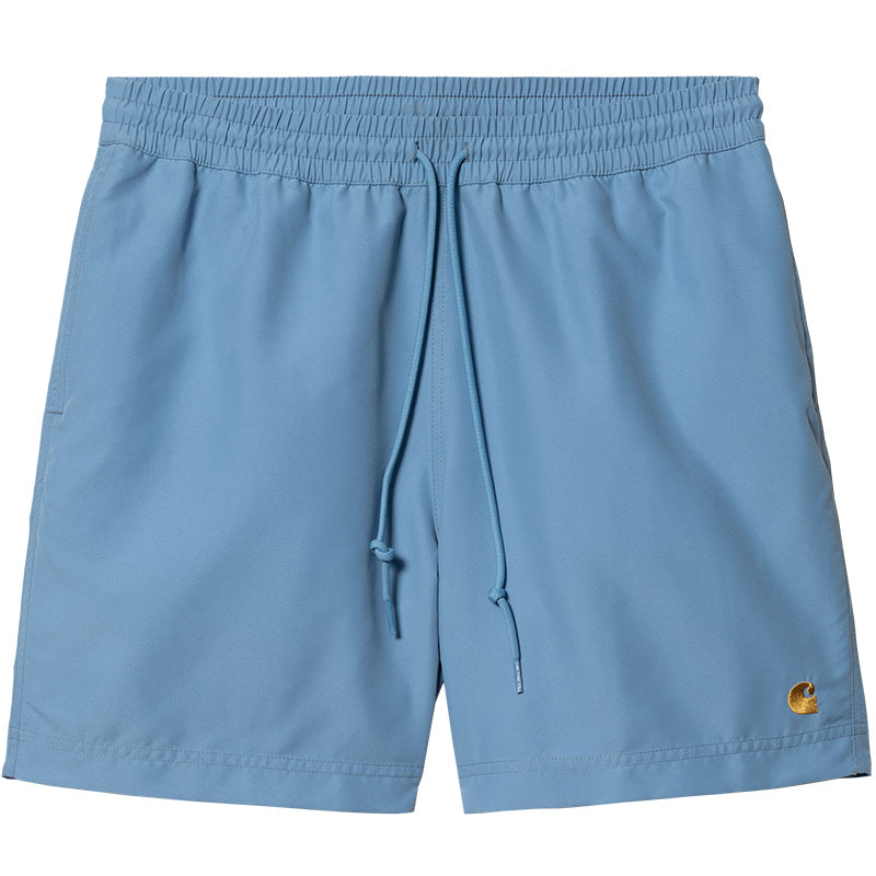 Carhartt WIP Chase Swim Trunks Piscine/Gold